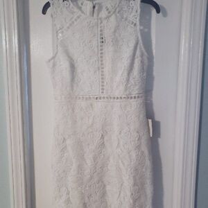 Lulu's White Dress Size Medium NWT